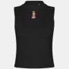 Women's high neck crop vest Thumbnail