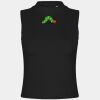Women's high neck crop vest Thumbnail