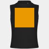 Women's high neck crop vest Thumbnail