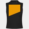 Women's high neck crop vest Thumbnail