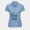 Women's classic polycotton polo Thumbnail