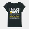 Women's Rounders slub rolled sleeve t-shirt Thumbnail