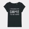 Women's Rounders slub rolled sleeve t-shirt Thumbnail