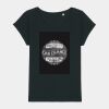 Women's Rounders slub rolled sleeve t-shirt Thumbnail