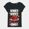 Women's Rounders slub rolled sleeve t-shirt Thumbnail