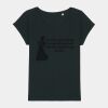 Women's Rounders slub rolled sleeve t-shirt Thumbnail