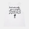 Women's Dancer crop tank top Thumbnail